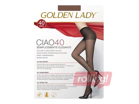 Naiste sukkpüksid, Ciao, Golden Lady, 40 den, Visone, 4 suurust