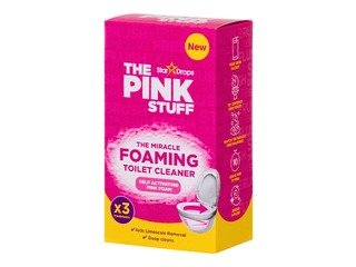 Foaming toilet cleaner The Pink Stuff, 3x100g 