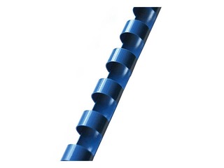 Köitespiraalid plastikust Argo, 12.5 mm, 100 tk., sinine