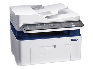 Must-valge multifunktsionaalne laserprinter Xerox WorkCentre 3025NI, A4,printer / koopia / skanner / faks