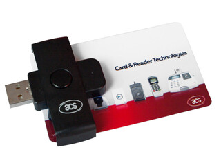ACS PocketMate II kiipkaardilugeja (USB-tüüp A), must