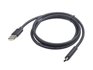 Gembird USB Male - Type C Male 1m Black