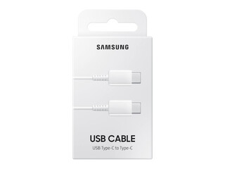 Samsung USB Type C Male- USB Type C Male, 1m, White