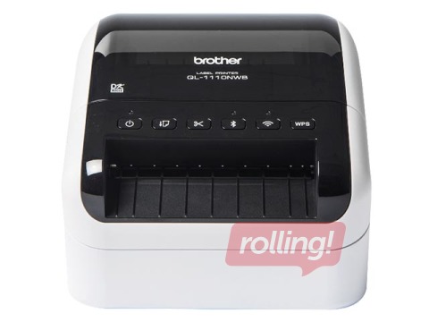 Etiketiprinter Brother QL-1110NWBC (USB,LAN,W-LAN, Bluetooth)