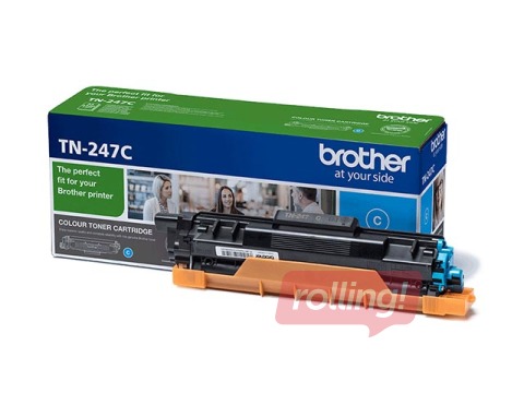 Brother TN-247C Cyan Toner Cartridge (2300 pgs)