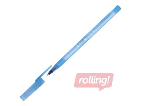 Kulkummipliiats Bic Round Stick, 1 mm, sinine