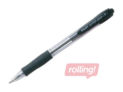 Pastapliiats Pilot Super Grip F, 0.7mm, must