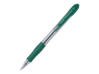 Ballpoint pen Pilot Super Grip F, 0.7mm, green