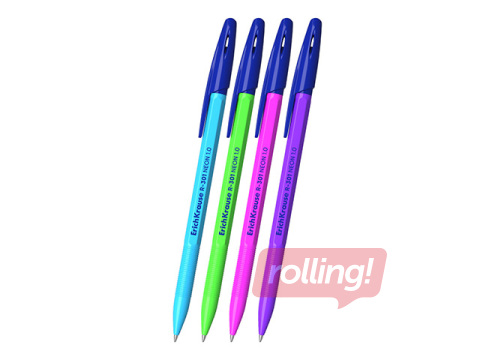 Pastapliiats ErichKrause, R-301, Stick, Neon, sinine, 0.7mm