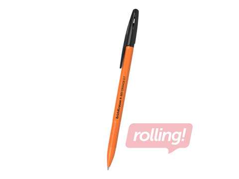 Pastapliiats Erich Krause R-301 Orange, must, 0.7mm