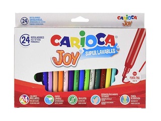 Viltpliiatsid Carioca Joy, 24 värvi