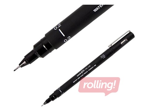 Tintenpen Uni Pin Fine Line 200, 0.2mm, must