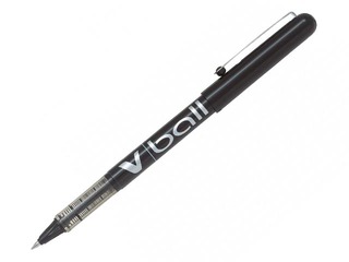 Ручка-роллер Pilot V Ball, 0,3 мм, черная