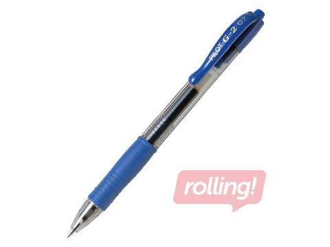 Geelpliiats Pilot G-2, 0.7mm, sinine