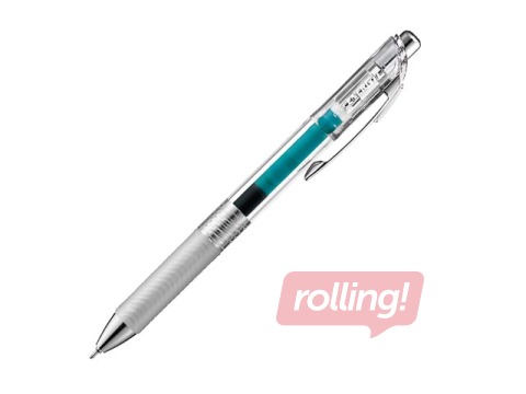 Gel pen Pentel Energel Pure, automatic, 0.5 mm, turquoise