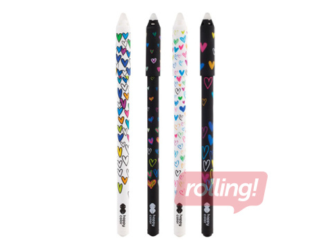 Kustutatav geelpliiats Happy Color My Love, sinine tint, 0.5mm