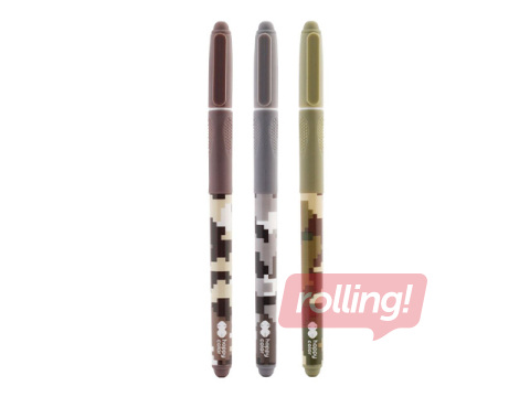 Kustutatav geelpliiats Happy Color Moro Style, sinine tint, 0.5mm