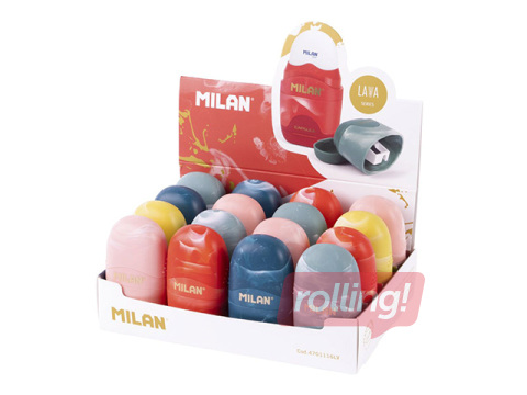 Pliiatsiteritaja kustutuskummiga Milan, Capsule Lava