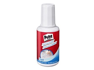 Корректирующая жидкость с кисточкой Pritt,20 мл.