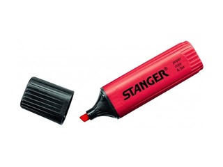 Tekstimarker Stanger, punane, 1-5mm