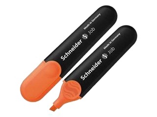 Tekstimarker Schneider Job, oranž