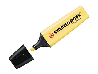 Tekstimarker Stabilo Boss Original Pastel, kollane