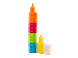 Tekstimarker Happy Color, Blocks, 1–5mm, 5 värvi