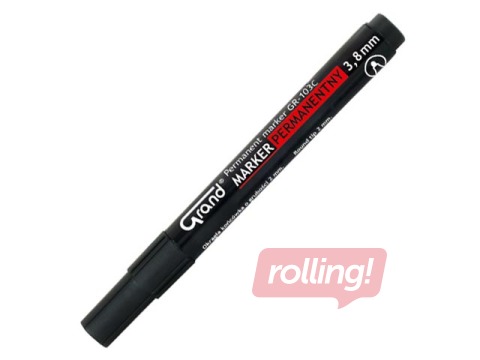 Permanentne marker Grand TF-103C, must, 1-3mm