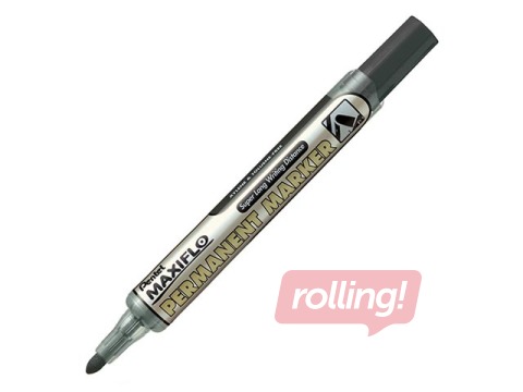 Permanentne marker Pentel Maxiflo NLF-50, ümar ots, must, 4.5mm