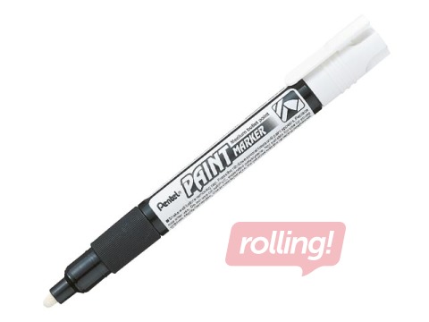 Püsimarker PENTEL PAINT, valge, 4mm