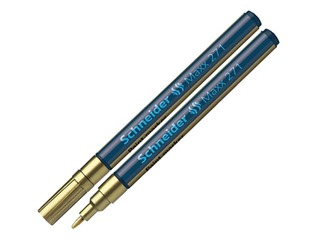 Püsimarker Schneider 271, kuldne, 1-2mm