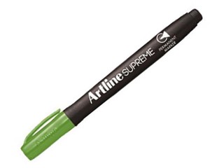 Püsiv marker Artline Supreme, ümar, laimiroheline, 1-2mm