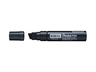 Universaalne marker Pentel N-50 XL, must, 11-17mm