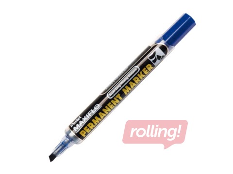 Pentel Maxiflo püsimarker,kaldus, sinine, 2-4.5mm