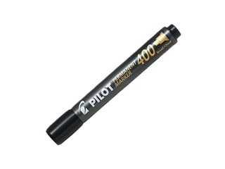 Püsimarker Pilot 400, must, 1.5-4mm + KINGITUS! Osta püsivad markerid ja saa kingitus!