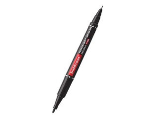 Püsimarker ErichKrause P-80, kahepoolne, must, 0.45/1.65mm