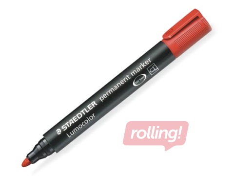 Püsimarker Staedtler Lumcolor 352, punane, 2mm