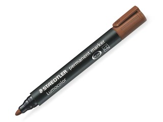 Püsimarker Staedtler Lumcolor 352, pruun, 2mm