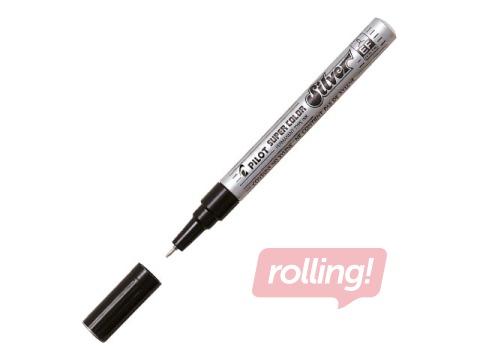 PROMO Permanent Marker Pilot Super Color Extra Fine, silver