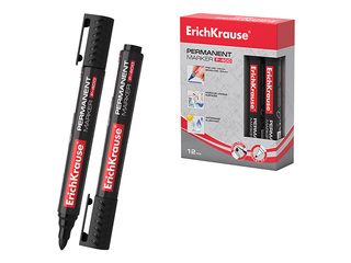 Permanentne marker ErichKrause P-400, 2mm, must