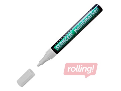 Permanentne marker Stanger PAINT, 2-4mm, valge