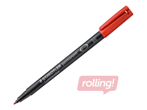 Marker Staedtler Lumocolor 317, punane, 1mm
