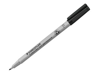 Mittepüsiv marker Staedtler Lumocolor 316, must, 0.6mm