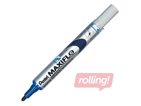 Tahvlimarker Pentel Maxiflo, ümmargune, sinine