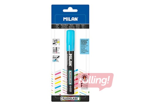 SALE Marker klaaspindadele Milan Fluoglass, sinine