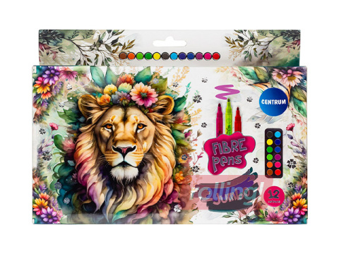 Viltpliiatsid Centrum, JUMBO, 12 värvi