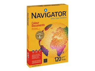 Koopiapaber Navigator Colour Documents, A4, 120 g/m2, 250 lehte 