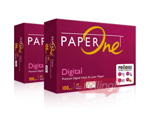 Paber Paper One, Digital, A4, 80 g/m², 500 lehte