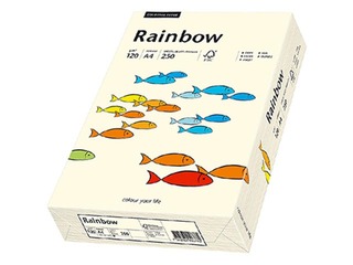 Koopiapaber Rainbow 03, A4, 80 gsm, 500 lehte, kreemjas 