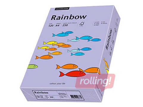 Koopiapaber Rainbow 60, A4, lilla, 80g/m², 500 lehte